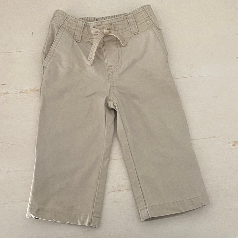 Janie and Jack Khaki Convertible‎ Pants